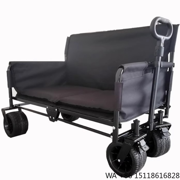 Outdoor Furniture Metal - Carrito Plegable Multifuncional JXFT de Cuatro