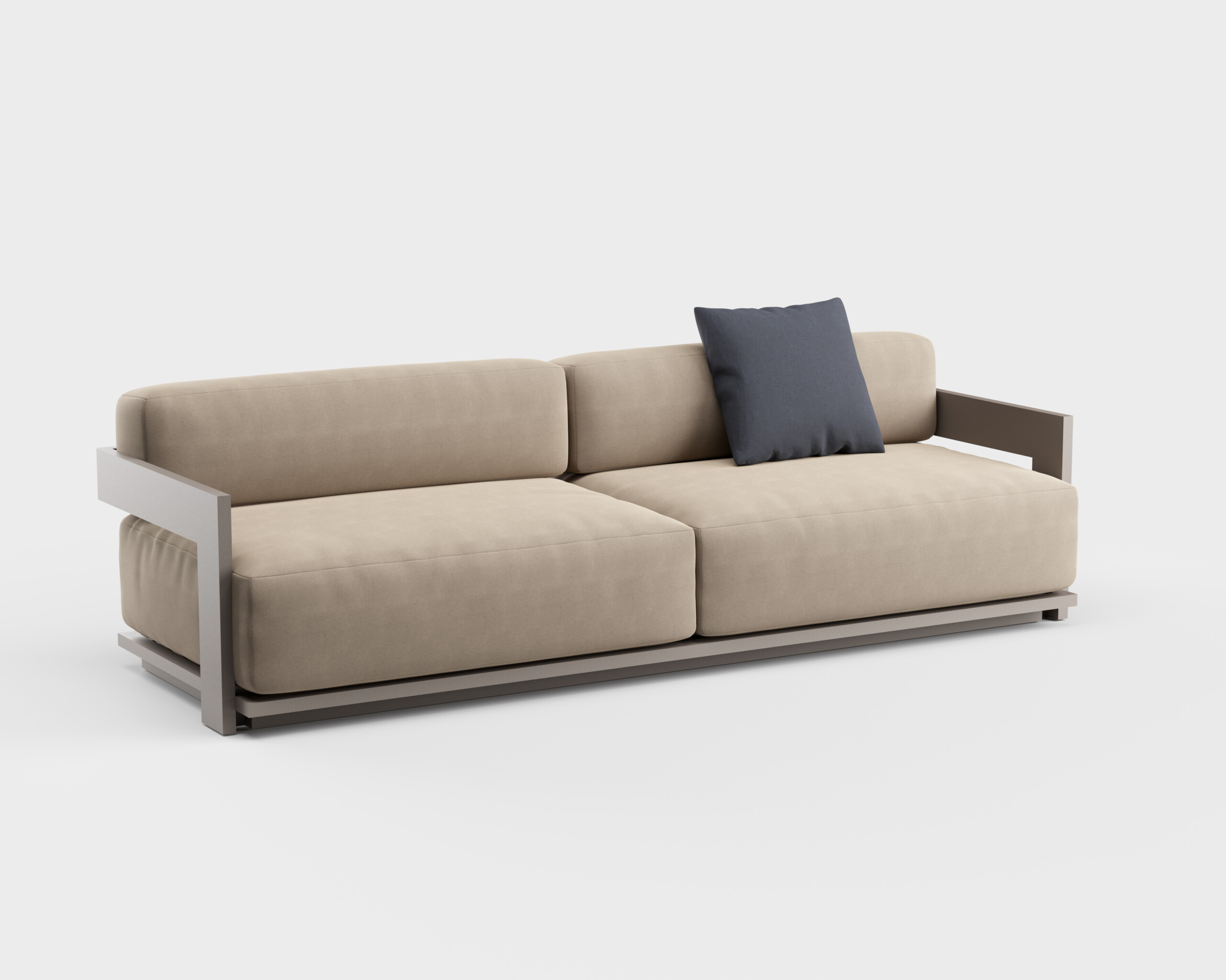 Conjunto de sofás de aluminio  - Outdoor Furniture Luxury reseña y precio