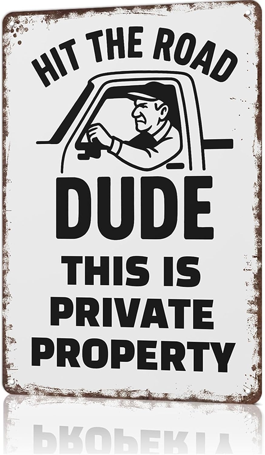 Señales de prohibido el acceso - Outdoor Furniture Metal reseña y precio