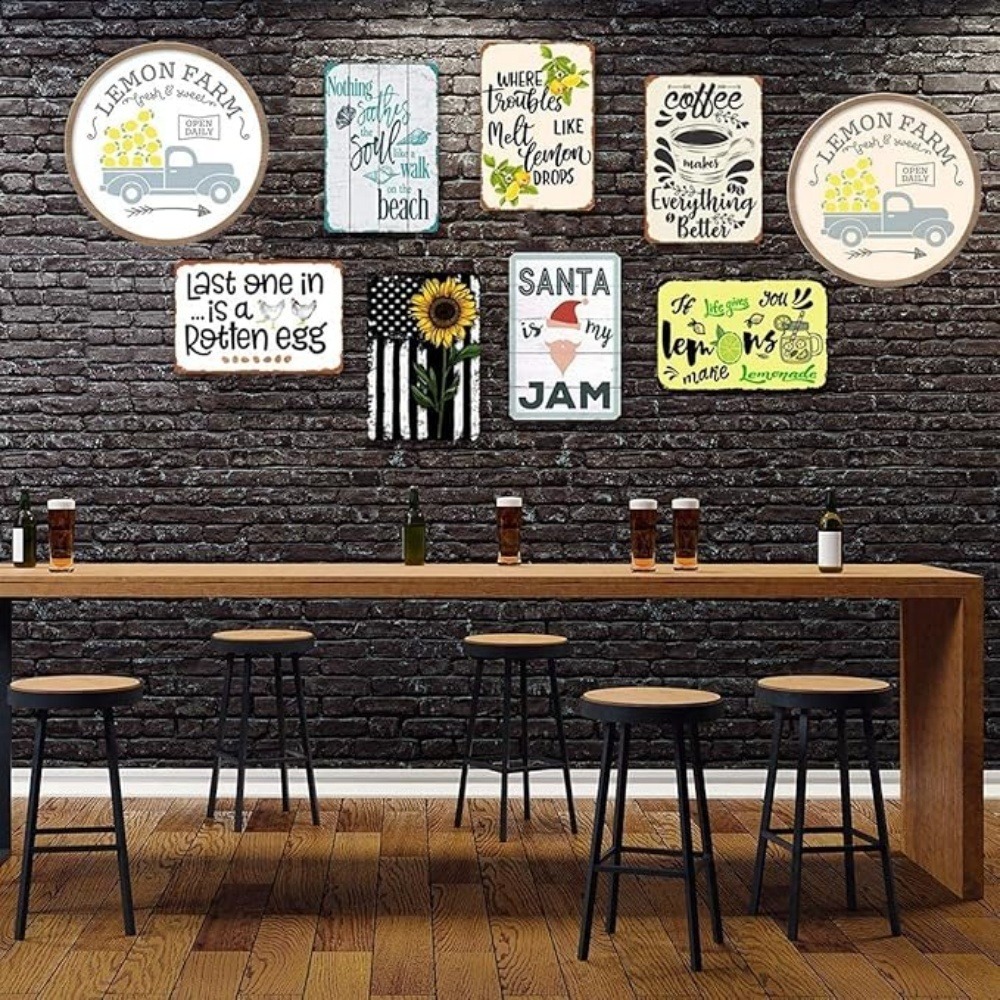 CIFBUY Arte de pared de alumin - Outdoor Furniture Metal reseña y precio